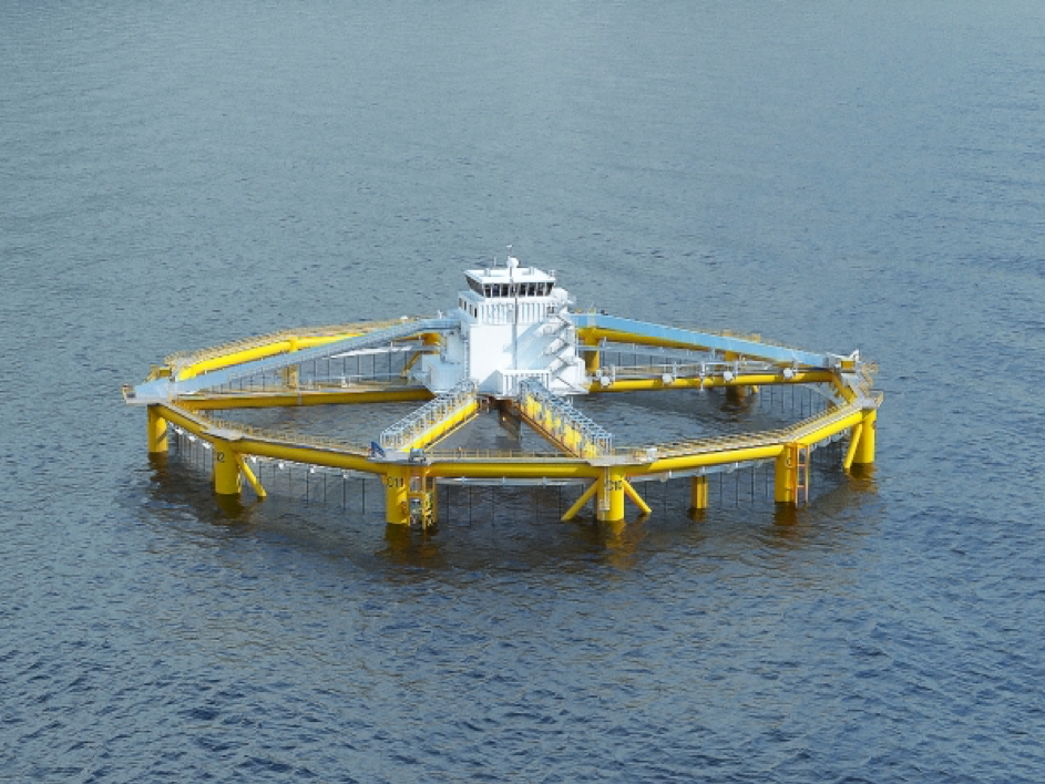 Offshore Fish Farm design by Global Maritime