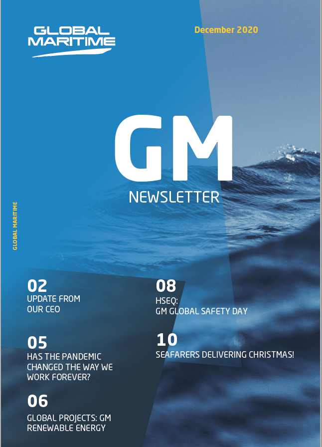 Global Maritime Newsletter front page December 2020